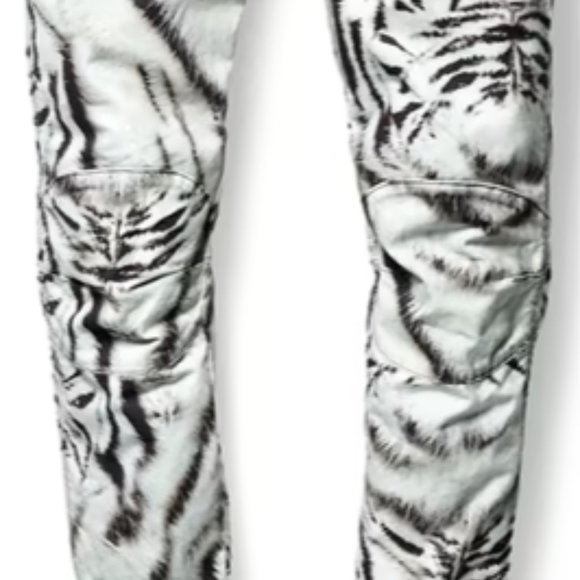 G-STAR 5622 'Elwood x25' 3D Jeans Curated by PHARRELL#21 White Tiger Pri… - Picture 2 of 14